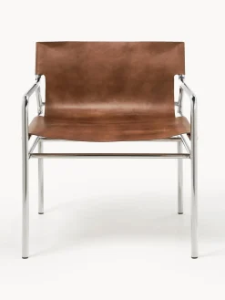 Sillón de cuero Dion