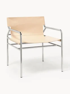 Sillón de cuero Dion