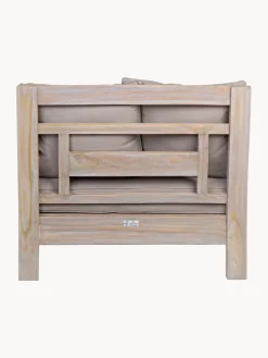 Sillón de exterior de madera maciza Bali