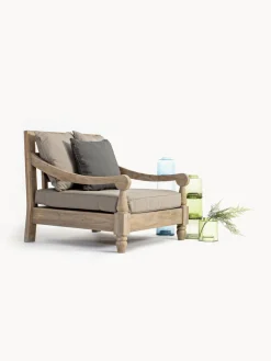 Sillón de exterior de madera maciza Bali