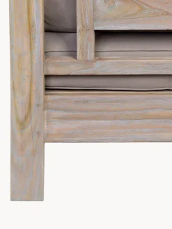 Sillón de exterior de madera maciza Bali