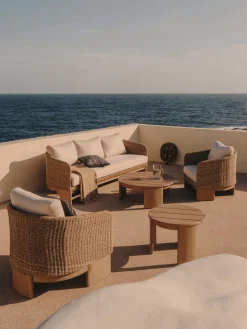 Sillón de jardín de madera de eucalipto Xoriguer