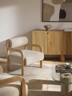 Sillón de madera de fresno Raymond