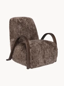 Sillón de piel de oveja Buur
