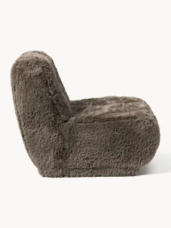 Sillón de piel sintética Emie