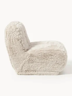 Sillón de piel sintética Emie