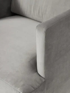 Sillón de terciopelo Fluente
