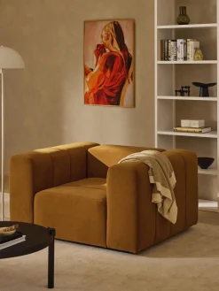 Sillón de terciopelo Lena