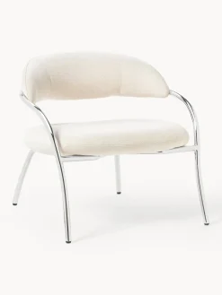 Sillón en tejido bouclé Dodo