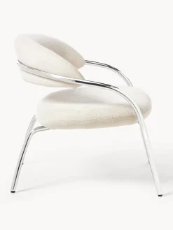 Sillón en tejido bouclé Dodo