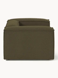 Sillón en tejido bouclé Lennon