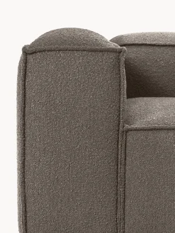 Sillón en tejido bouclé Lennon