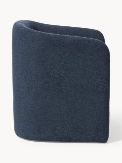 Sillón en tejido bouclé Mairo