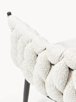 Sillón en tejido bouclé Molto