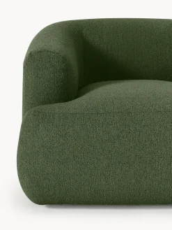 Sillón en tejido bouclé Sofia