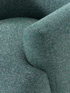 Sillón en tejido bouclé Sofia