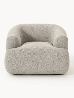 Sillón en tejido bouclé Sofia