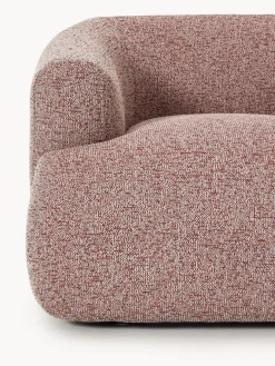 Sillón en tejido bouclé Sofia