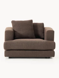 Sillón en tejido bouclé Tribeca