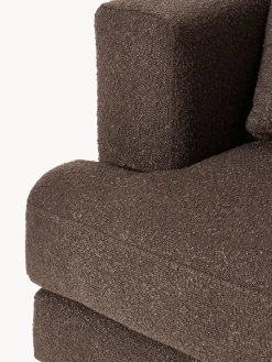 Sillón en tejido bouclé Tribeca