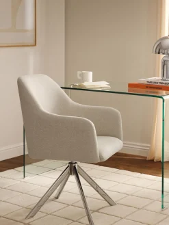 Sillón giratorio con reposabrazos Isla