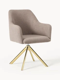 Sillón giratorio con reposabrazos Isla