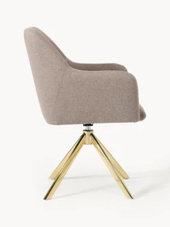 Sillón giratorio con reposabrazos Isla