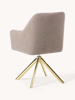 Sillón giratorio con reposabrazos Isla