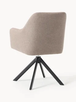 Sillón giratorio con reposabrazos Isla