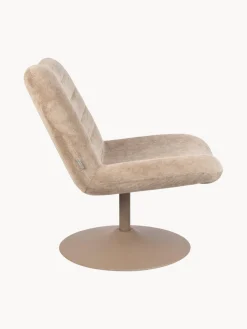 Sillón giratorio de pana Bubba