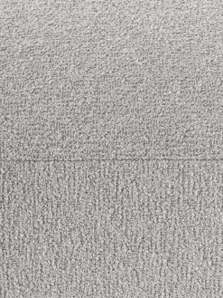 Sillón lounge grande en tejido bouclé Sofia