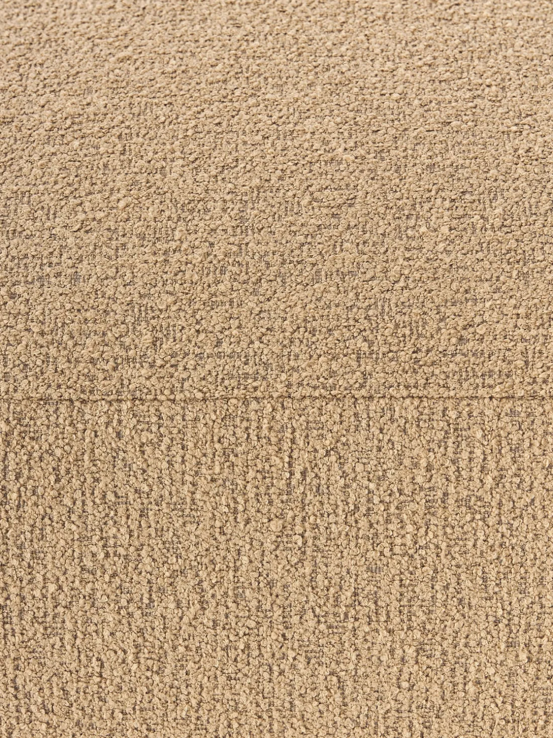 Sillón lounge grande en tejido bouclé Sofia