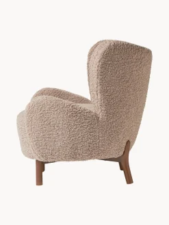 Sillón orejero de borreguillo Kalia