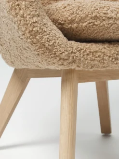 Sillón orejero de borreguillo Wing