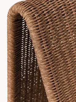 Sillón para exterior de mimbre Hank