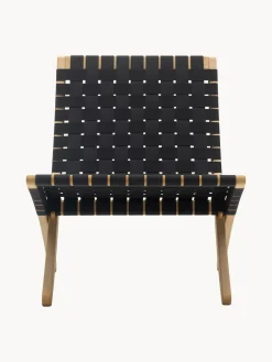 Sillón plegable con asiento y respaldo tejidos a mano MG501 Cuba