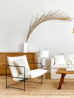 Sillón tapizado Wayne