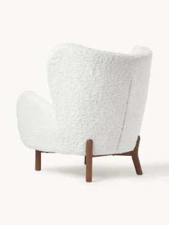 Sillón orejero de borreguillo Kalia