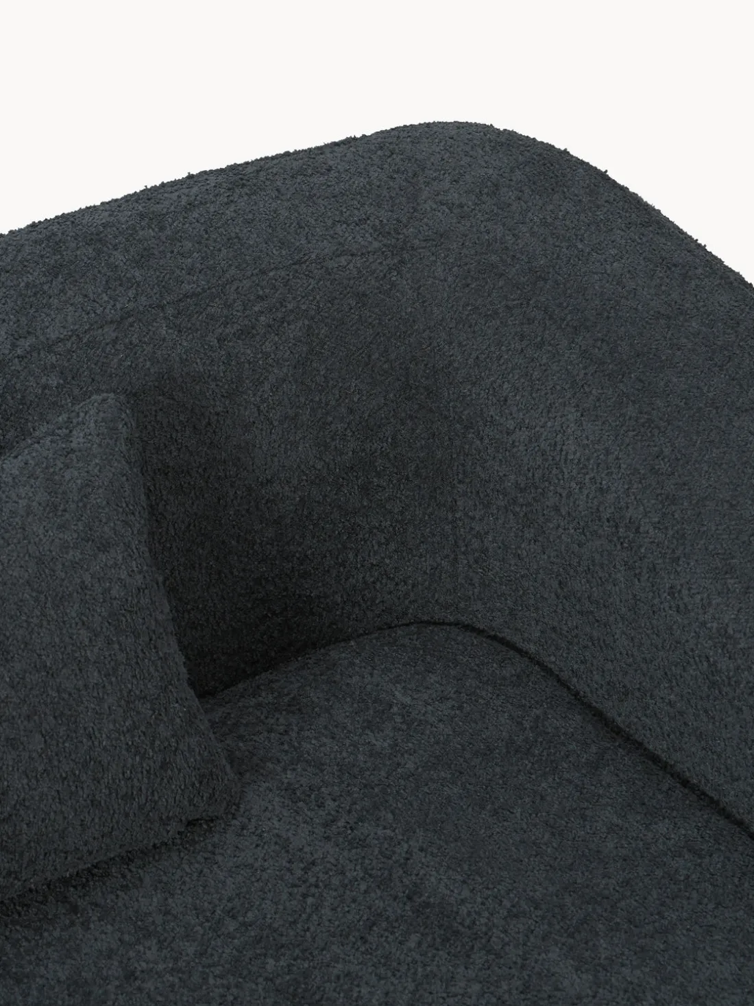 Sofá cama de borreguillo bouclé Eliot (3 plazas)