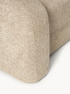 Sofá cama de borreguillo bouclé Eliot (3 plazas)