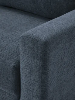 Sofá cama de terciopelo Tasha (3 plazas), con espacio de almacenamiento