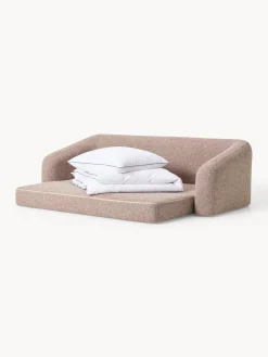 Sofá cama en tejido bouclé Eliot (3 plazas)