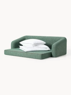 Sofá cama en tejido bouclé Eliot (3 plazas)