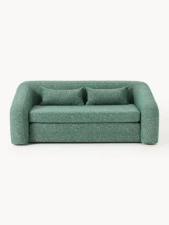Sofá cama en tejido bouclé Eliot (2 plazas)