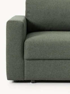 Sofá cama en tejido bouclé Tasha (3 plazas), con espacio de almacenamiento