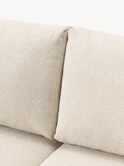 Sofá cama en tejido bouclé Tasha (3 plazas), con espacio de almacenamiento