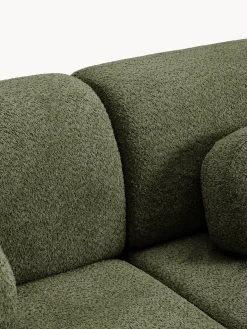 Sofá cama rinconera de borreguillo con espacio de almacenamiento Pao