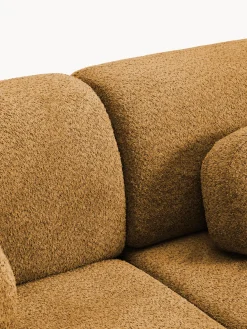 Sofá cama rinconera de borreguillo con espacio de almacenamiento Pao