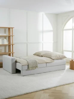 Sofá cama Tasha (3 plazas), con espacio de almacenamiento