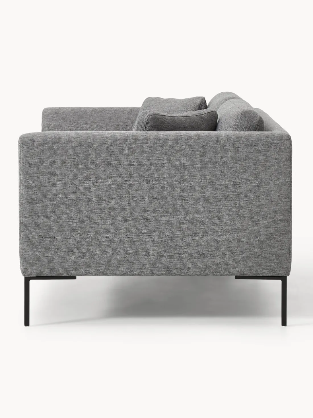 Sofá con patas de metal Emma (2 plazas)